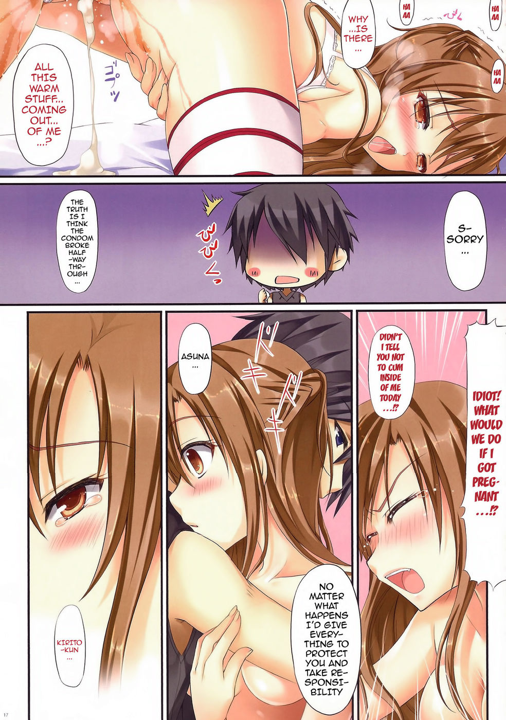 Hentai Manga Comic-Cumming Inside Asuna 100% Raw-Chapter 1-16